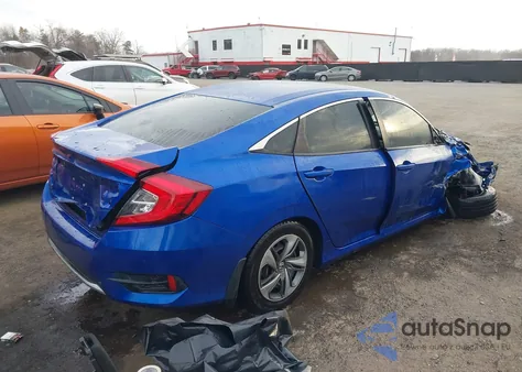 2019 Honda Civic Lx из США, поврежденный, VIN 2HGFC2F66KH556953